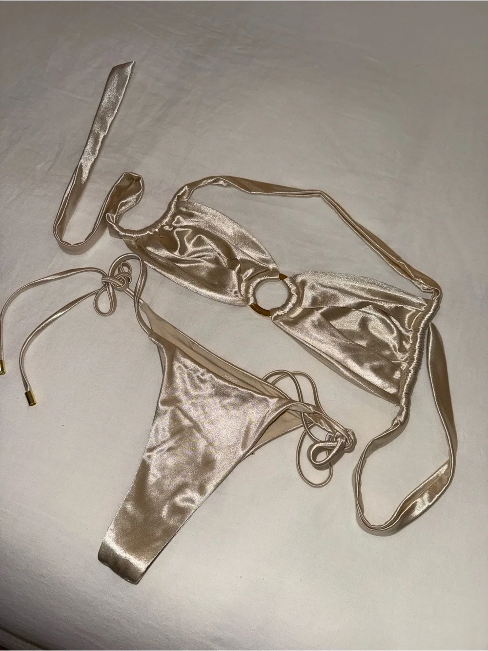 Monday Swimwear Champagne Bikini - BRAND NEW SIZE SMALL